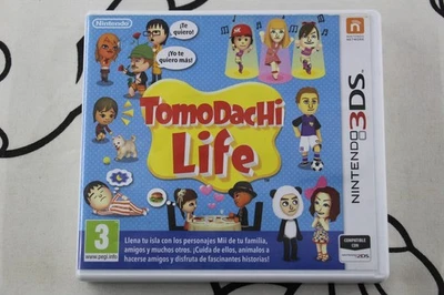 NINTENDO 3DS TOMODACHI LIFE MUY BUEN ESTADO PAL ESPAÑA - Imagen 1 de 4