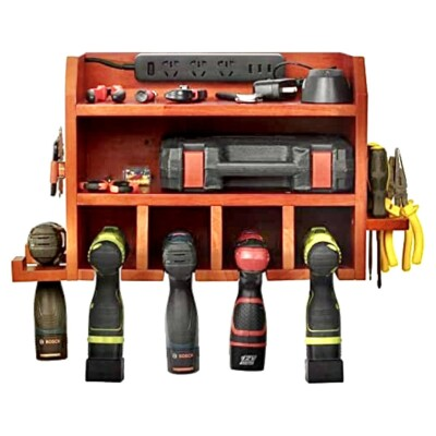 #ad Power Tool Wall Storage amp; Charging Station • Sturdy Convenient Mount Anywhere $49.95
