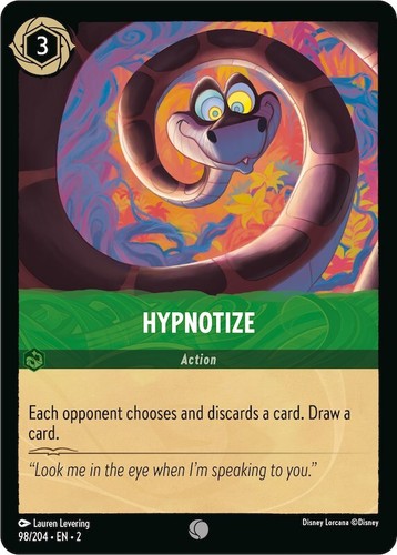 buy single lorcana cards Disney Lorcana: Whispers in the Well Starter Deck [Sapphire & Steel] main image 0