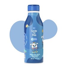Leche Pal Pelo Kids Styling Cream 14.9oz - Nourishing Fixation with Jojoba,