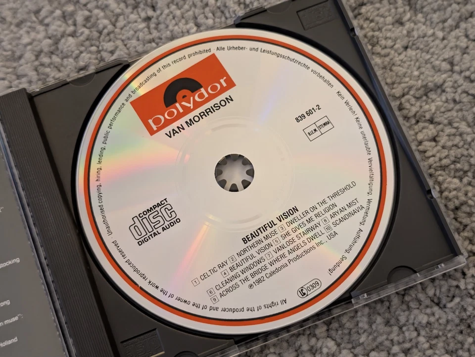 Van Morrison CD Album Beautiful Vision 1982 - Bild 4 von 4