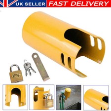 Outdoor Faucet Garden Tap Water Valve Padlock Protect Anti-theft Tap Lock Key UK