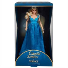 Barbie Supermodel Claudia Schiffer Doll in Versace Gown IN HAND SHIPS NOW