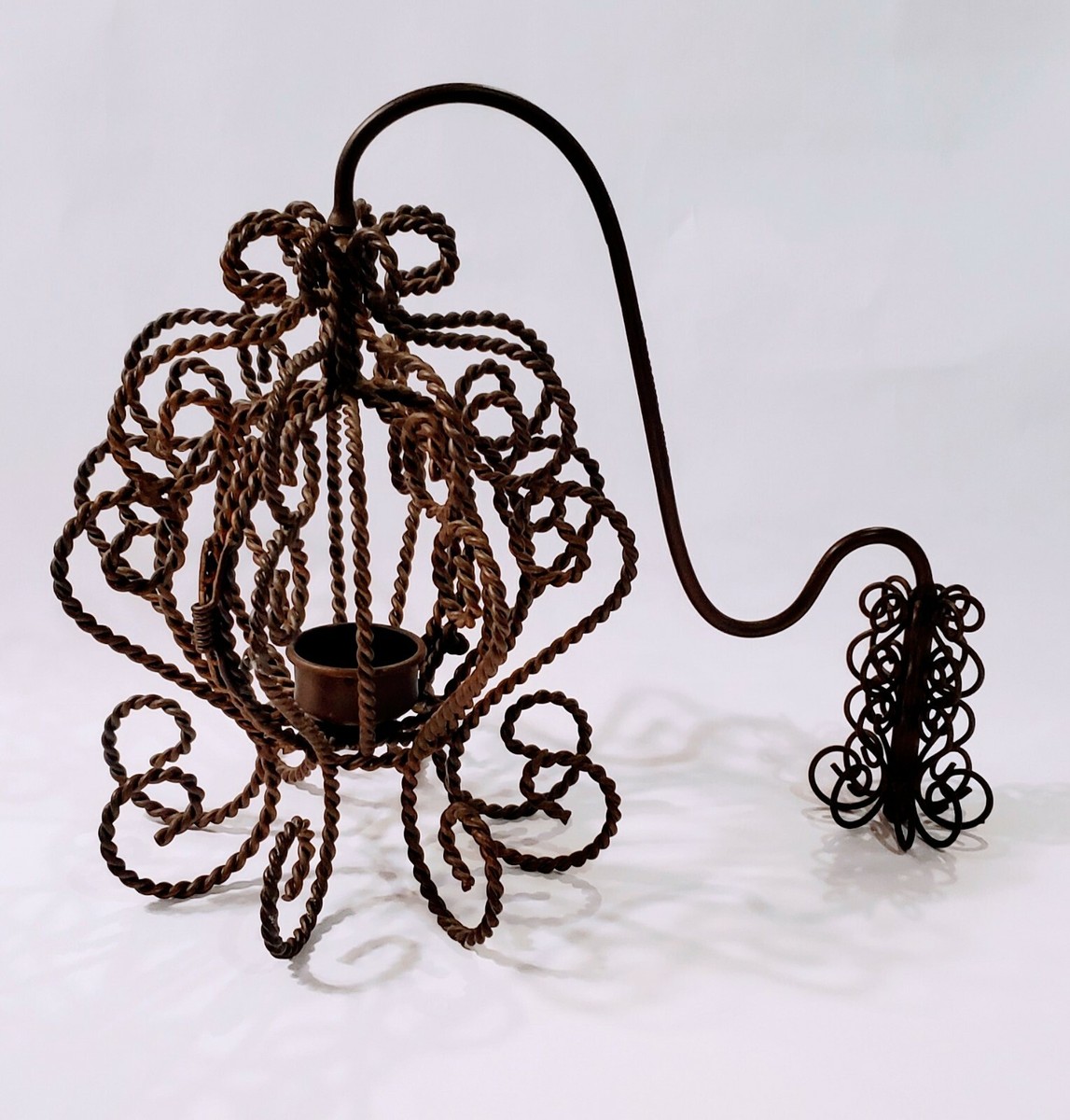 Cirque du Soleil Alegria Cage Lantern Brushed Metal Tealight