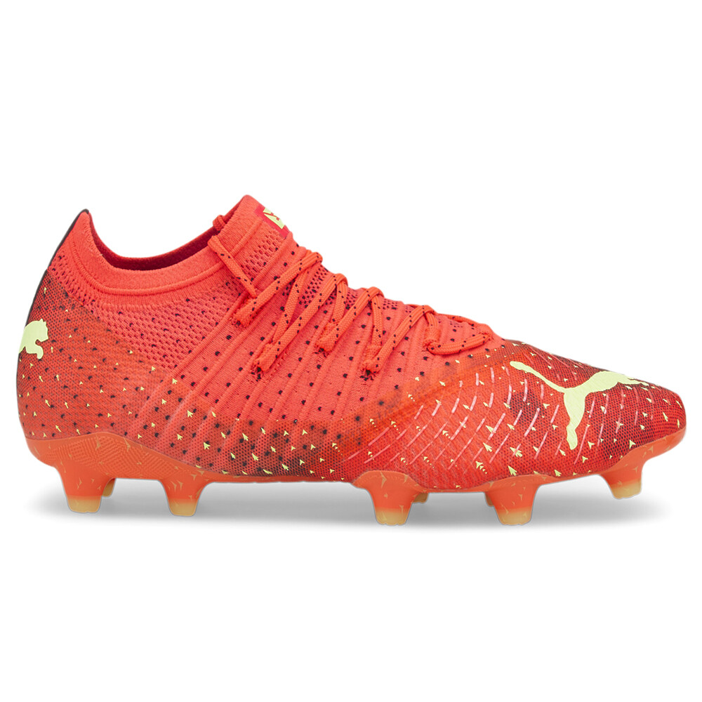 Puma Future 1.4 FG Womens Orange Soccer Cleats for Firm Ground