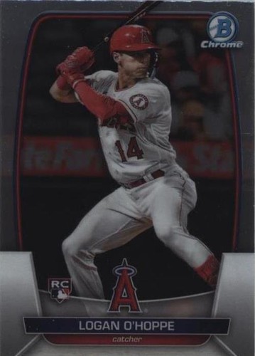 2023 Bowman Chrome Logan O'Hoppe RC Los Angeles Angels | eBay