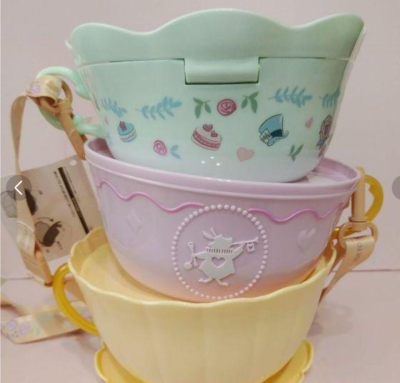 Disney アリス　キャニスター Alice in Wonderland Popcorn Bucket Tokyo Disney Resort Limited