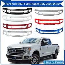 For 2020-2022 Ford F-250 F350 Super Duty Front Bumper Face Bar W Fog Hole Steel