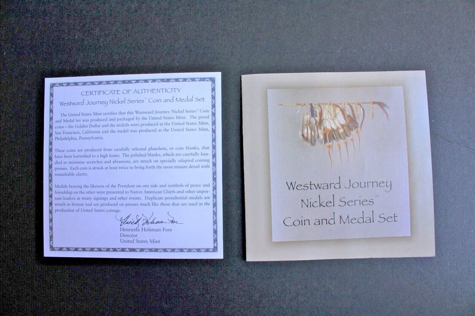2005 Westward Journey Series Coin and Medal Set ~ Free USA Shipping - Image 4 of 4