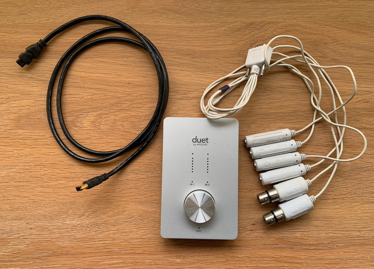 apogee duet FireWire オーディオインターフェース Apogee Duet