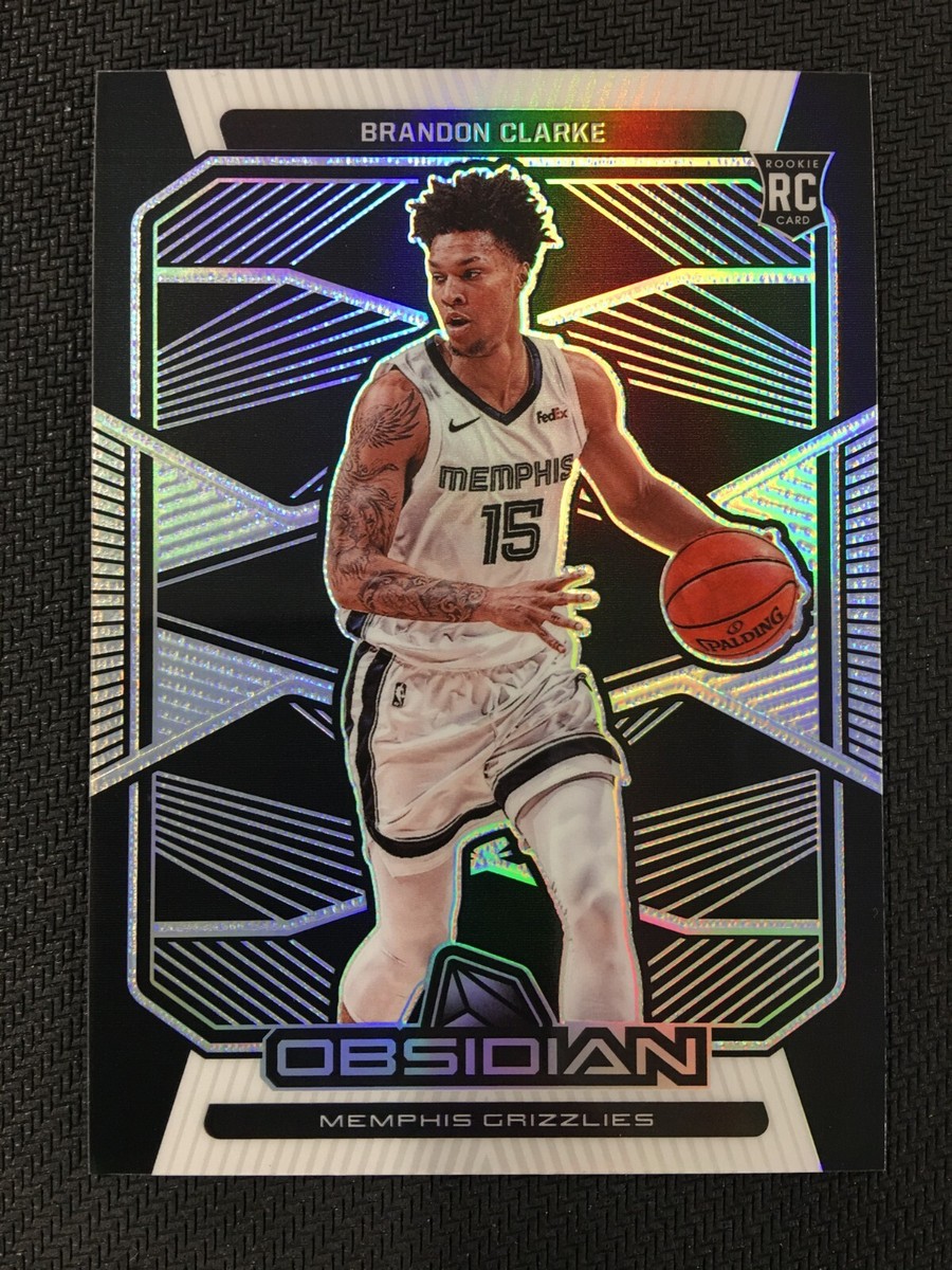 2019-20 Panini Obsidian #193 Brandon Clarke Rookie Memphis