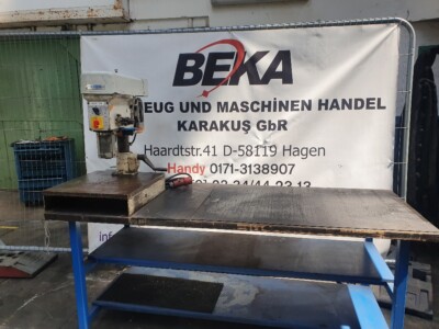  Werkbank mit IXION Bohrmaschiene 