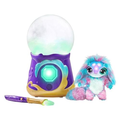 Magic Mixies Magical Misting Crystal Ball with Interactive 8 inch Blue Plush Toy - Picture 2 of 11