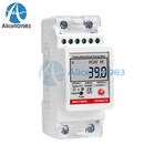 Single Phase AC 230V 60A Electricity Energy Meter KWH RS485 Modbus RTU
