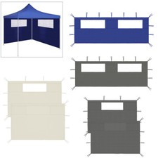 Pavillon-Seitenwand mit Fenstern Seitenteil Plane Partyzelt Pavillon Tür Fenster