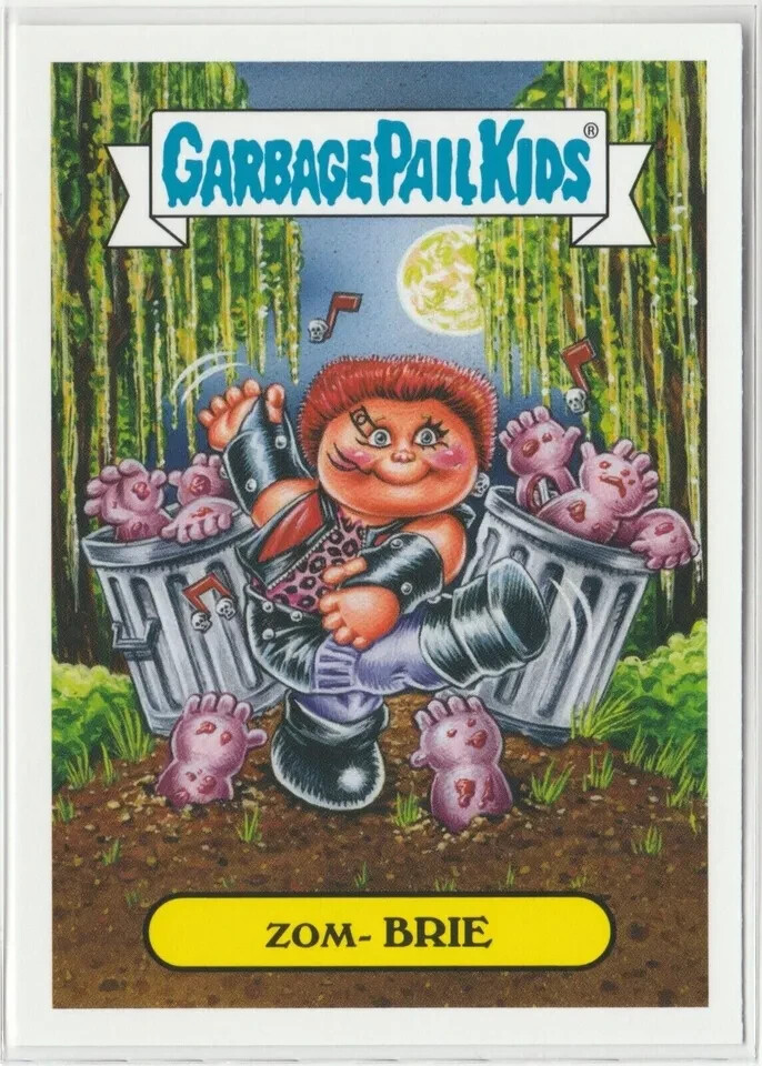 Zom-Brie #13b Garbage Pail Kids GPK 2019 Revenge of Oh the Horror-ible Card