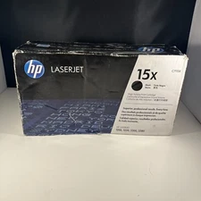 Genuine HP 15X Black High Yield Toner Cartridge (C7115X)- New- Box Damage