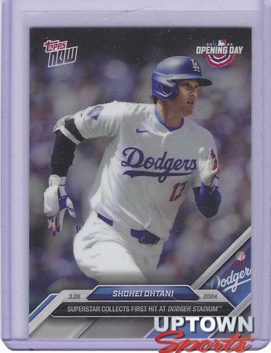 SHOHEI OHTANI 2024 TOPPS NOW OPENING DAY CARD #9 LA DODGERS