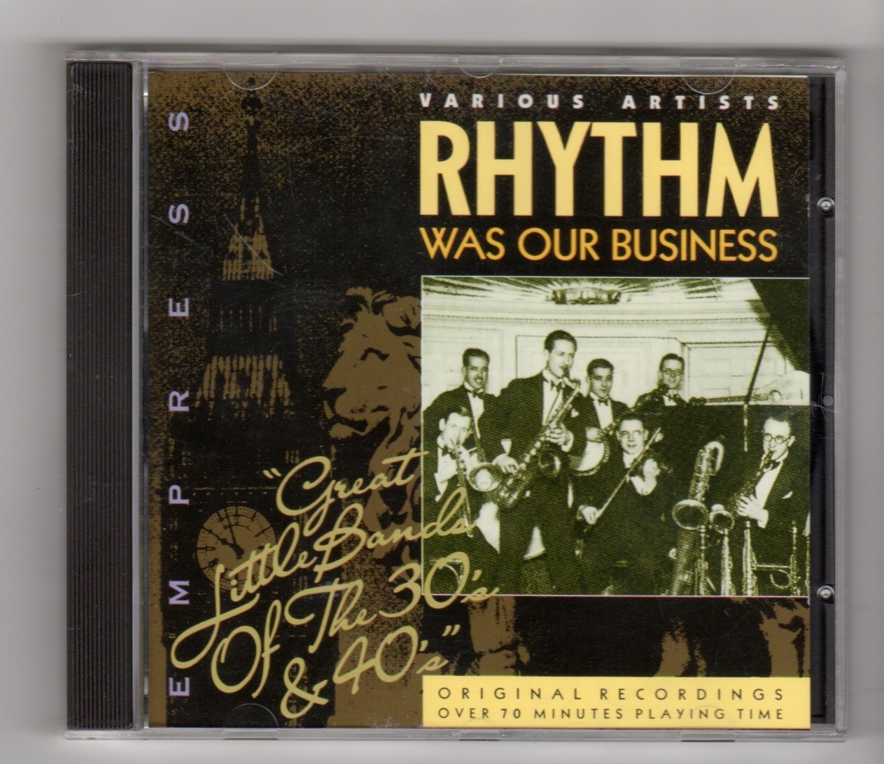 (HZ681) Rhythm Was Our Business, Great Little Bands of the 30s & 40s - 1993 CD