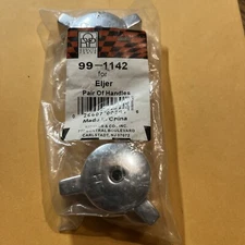 Kissler Chrome Faucet Handles for Eljer Faucets #99-1142 One Pair Hot & Cold New