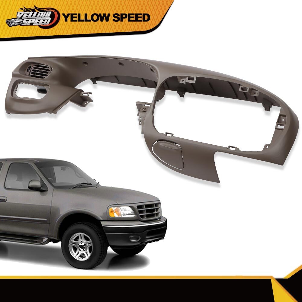Center Dash Radio A/C Vent Air Bezel Gray Fit For 97-2003 Ford F150
