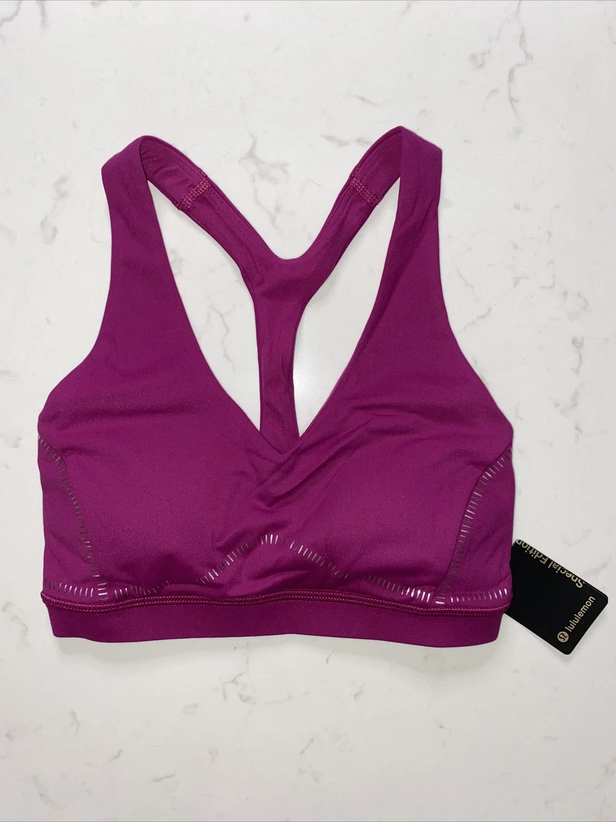 Lululemon Arise Bra C D Size 2 Special Edition Shine