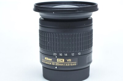 Nikon AF-P DX Ultra Wide Angle NIKKOR 10-20mm f/4.5-5.6G VR Lens*EX*