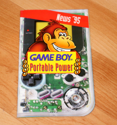 【希少！】Nintendo GAME BOY スーパーマリオ 台紙付き 1995 Vintage Nintendo Game Boy Super Mario Land Rare Promo Ad