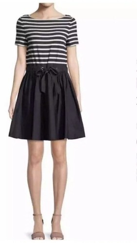 Kate Spade Stripe Knit Mixed Media 