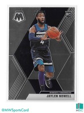 Jaylen Nowell 2019-20 Panini Mosaic Base Prizm Rookie RC #212 Timberwolves