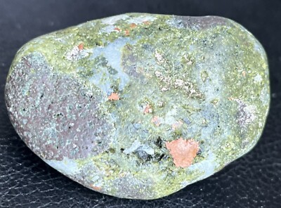 5.5cm Awesome Copper in Dark Green Epidote Nugget - Keweenaw, Michigan