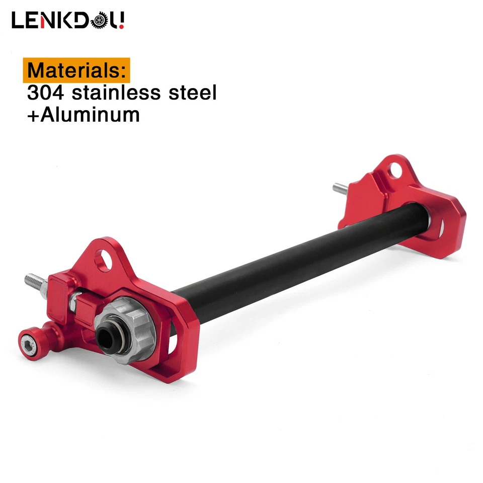 Motorcycle Rear Axle Adjuster Kit For Harley Street Glide Road King FLHR 2009-UP - Image 2 of 4