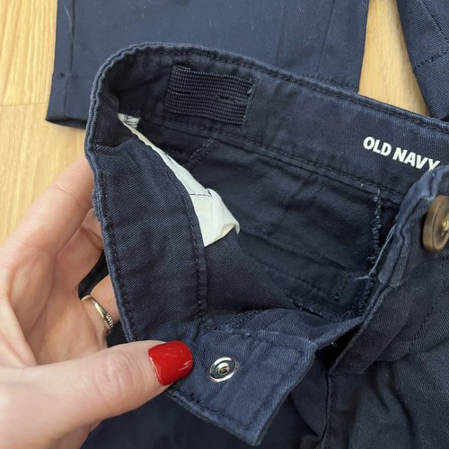 2 Pack Old Navy Girls School Uniform Bermuda Stretch Shorts Size 8 NWT Navy Blue - Picture 7 of 10