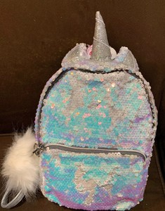 unicorn mini backpack justice