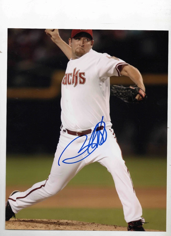 Brandon Webb Signed 8x10 Photo Diamondbacks Foto 2 de 2