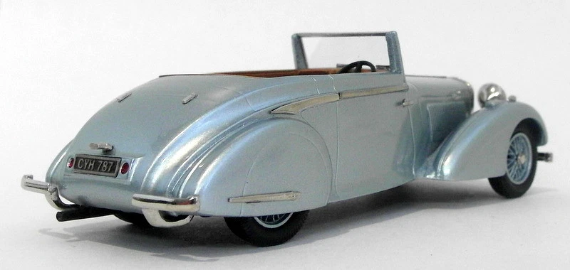 Lansdowne Models 1/43 Scale LDM81 - 1936 Bentley 4.25 Ltr Concealed DHC Silver - Image 3 of 4