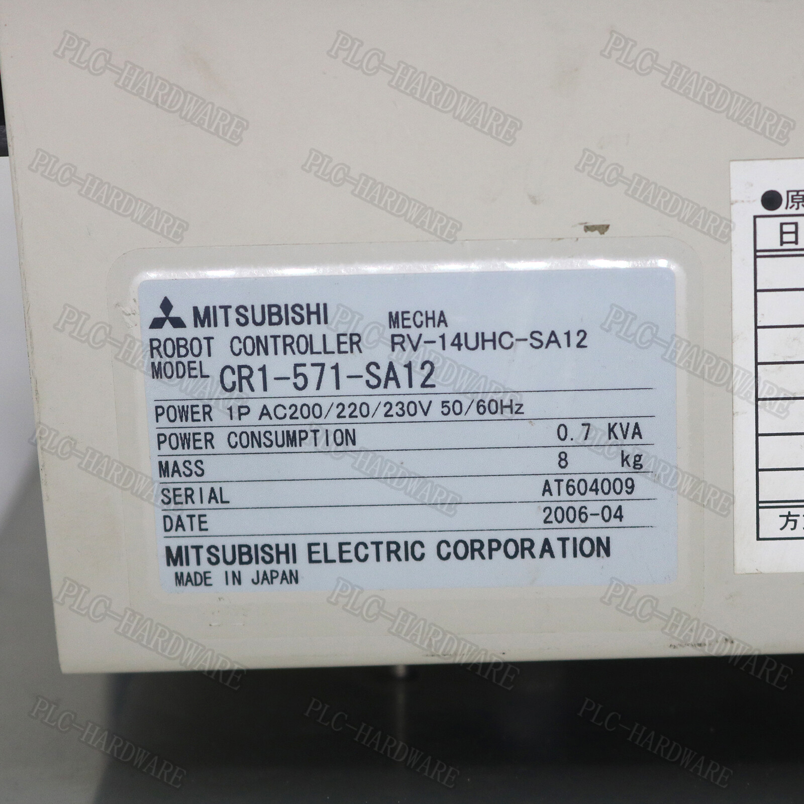Used MELFA CR1 571 Industrial Robot Controller CR1 571 SA12 Mitsubishi used-melfa-cr1-571-industrial-robot-controller-cr1-571-sa12-mitsubishi