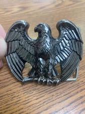 VINTAGE AVON EAGLE BELT BUCKLE 1970'S