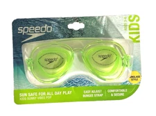 Speedo Googles  Kids Sunny Vibes Pop Sunglass Style    Ages  3-6   Green