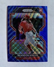 2022 Prizm Baseball #170 Brandon Marsh Rookie Blue Wave /60