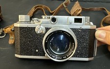 VINTAGE CANON 35 MM CAMERA RANGEFINDER NO.182825 SERENAR 50MM F:1.8