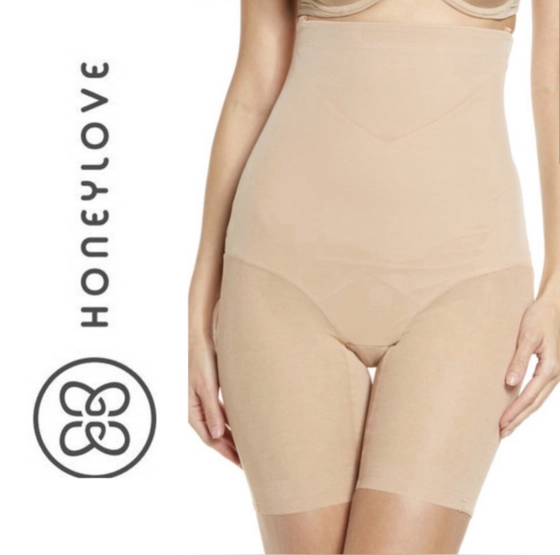 NWT HoneyLove SuperPower Brief Strong Support in Sand Size 2X