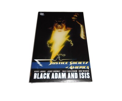 New DC Comics Justice Society of America Black Adam and Isis Book Action Sealed