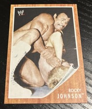 2011 Topps Heritage WWE Rocky Johnson