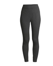 Time and Tru Women s Ribbed Jeggings Size Large 12-14 Dark Grey