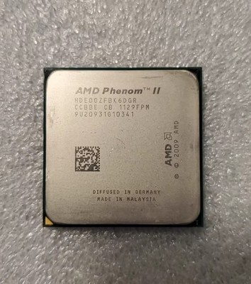 AMD Phenom II X6 1100T Desktop CPU Black Edition AM3 HDE00ZFBK6DGR unlocked