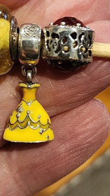 3 Charms, Authentuc Pandora Disney BELLE beauty And The Beast Charms 50 Each 