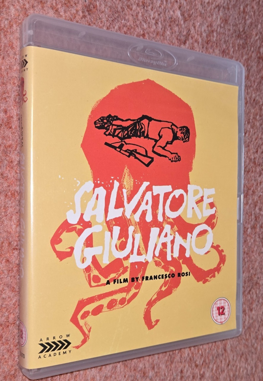 Salvatore Giuliano (1962) Blu-ray + DVD RARE OOP UK Arrow Academy Francesco Rosi