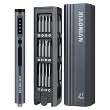 3.7V Precision Electric Screwdriver Set,50 IN 1 Small Grey - Standard Version