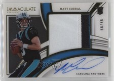 2022 Panini Immaculate Premium Rookie 98/99 Matt Corral #PPR-MCO Patch Auto 1gt6